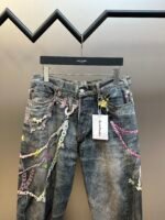 Acne Studios  Loose fit jeans (BK0683-MID BLUE） - 图片 5