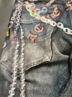 Acne Studios  Loose fit jeans (BK0683-MID BLUE） - 图片 9