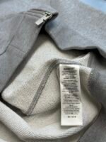 Burberry  Check Label Cotton Zip Hoodie in Black（81022761） - 图片 9