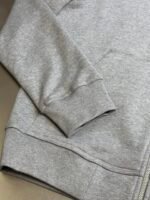 Burberry  Check Label Cotton Zip Hoodie in Black（81022761） - 图片 11