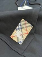 Burberry  Check Label Cotton Zip Hoodie in Black（81022761） - 图片 13