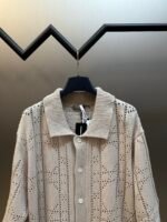 DIOR Short sleeve shirt in cotton and cashmere（493M530AT840-C080） - 图片 7