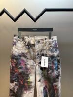 Acne Studios - Printed Jeans in White and Multi (CK0133-AOL） - 图片 8