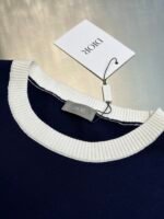 Dior Homme Stripe-Trim Crewneck T-Shirt（593M635A7023-C582） - 图片 3