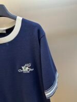 Dior Homme Stripe-Trim Crewneck T-Shirt（593M635A7023-C582） - 图片 9