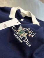 Dior Homme Stripe-Trim Crewneck T-Shirt（593M635A7023-C582） - 图片 7