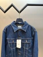 CELINE Men's Trucker Jacket in Royal Indigo Wash Denim "Classic Blue" (RV0DX789D-CBF8） - 图片 7
