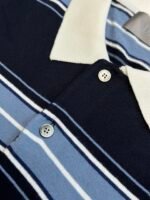 DIOR FW25 Polo Shirt Men's Blue（593M809A7015-C580） - 图片 5