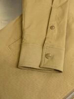 MONCLER Navy Blue Cotton Gabardine Zip-Up Shirt Jacket（J10912F0000257448781） - 图片 15