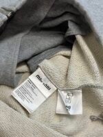 Miu Miu Oversized sweatshirt jacket with logo embroidery（MJL042-13UK-F0031-S-OOO） - 图片 4