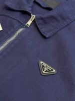 Prada Zip front Denim Jacket (GEB233-16HE-F0V41-S-232） - 图片 9