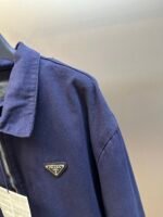 Prada Zip front Denim Jacket (GEB233-16HE-F0V41-S-232） - 图片 5
