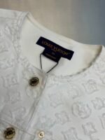 Louis Vuitton MONOGRAM Sleeveless denim jacket with floral print（1AHJRU） - 图片 9