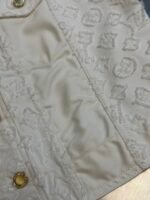 Louis Vuitton MONOGRAM Sleeveless denim jacket with floral print（1AHJRU） - 图片 4