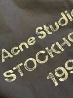 Acne Studios Logo zip-up jacket (B90791-900） - 图片 9