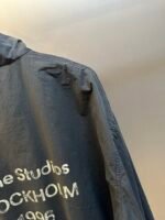 Acne Studios Logo zip-up jacket (B90791-900） - 图片 8