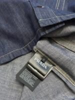 PRADA Denim Jacket Men's Dark Blue (GEB256-14PW-S-OOO-F0008） - 图片 5