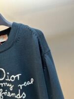 DIOR Logo Intarsia Crewneck Knit Sweater（583M618A3003-C570） - 图片 15
