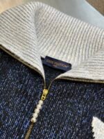Louis Vuitton zip-up knitted belted jacket（1AIMAY） - 图片 4