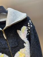 Louis Vuitton zip-up knitted belted jacket（1AIMAY） - 图片 5