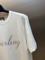 Diorling T-shirt (regular fit) slub cotton jersey（543J668C0817-C080） - 图片 3