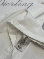 Diorling T-shirt (regular fit) slub cotton jersey（543J668C0817-C080） - 图片 9