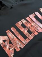 Balenciaga Men's Security Tape Logo Large Zip-up Hoodie (826162TSVF88433） - 图片 4