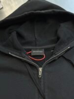 Balenciaga Men's Security Tape Logo Large Zip-up Hoodie (826162TSVF88433） - 图片 6