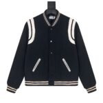 Saint Laurent Teddy Jacket (Black/Wool)（354718YYL801000）