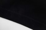 Prada Wool And Cashmere Crew-Neck Sweater With Embroidered Logo Black (UMB223-1YMW-F0002-S-211） - 图片 6