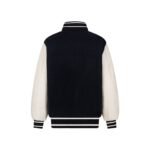 Givenchy Wool And Leather Big Varsity Jacket 'Black/Wwhite（BM00QR611V-004） - 图片 2