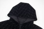 FENDI Men's Blouson Jacket Jersey Sweatshirt "Black" (FW1040AAP0F0QA1） - 图片 10