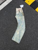 Acne Studios 1981 Printed Jeans White & Green (CK0134-AET） - 图片 14