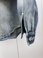 Dior logo band denim jacket（113D585BY994-510） - 图片 4