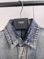 Dior logo band denim jacket（113D585BY994-510） - 图片 3