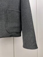 LOEWE Workwear jacket in wool and cashmere（H526Y02W93-3047） - 图片 6