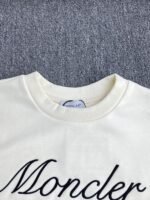MONCLER embroidered logo cotton sweatshirt（K10918G0003389AUJ034） - 图片 6