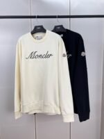 MONCLER embroidered logo cotton sweatshirt（K10918G0003389AUJ034） - 图片 11