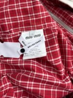 MIU MIU SS25 Jackets & Coats Women's Limestone（ML1267-17HM-F0A08-S-OOO） - 图片 3