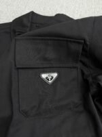 PRADA Triangle Logo Straight Hem Jacket (SGC830-11BZ-F0002-S-OOO） - 图片 3
