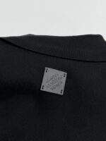 Louis Vuitton leather-detailed knit belted jacket（1AH350） - 图片 4