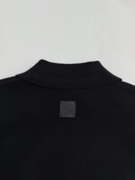 Louis Vuitton leather-detailed knit belted jacket（1AH350） - 图片 5