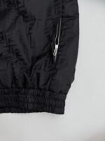 FENDI Black technical fabric bomber jacket (FAA951ATN9F0GME） - 图片 3