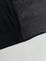 MONCLER Black Padded Cotton Zip-Up Hoodie（K20919B00007M1367999） - 图片 9