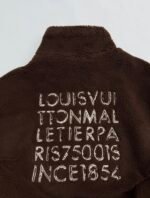 Louis Vuitton zip-up suede belted jacket（1AJTU1） - 图片 5
