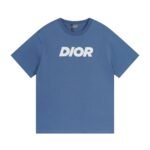 Dior Homme Logo Printed Crewneck T-Shirt（483J696D0847-C580）