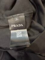 PRADA  solid color nylon patchwork pocket sweatshirt round neck long sleeves  (UJL35B-11JE-F0806-S-OOO） - 图片 10