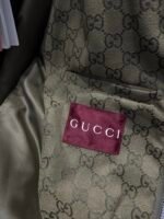 GUCCI GG canvas bomber jacket in forest green（833484-ZAF4S-3065） - 图片 4