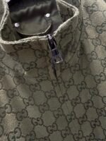 GUCCI GG canvas bomber jacket in forest green（833484-ZAF4S-3065） - 图片 3