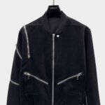 Rick Owens  zip detailing bomber jacket（RL01D3794CDK-BLACK） - 图片 8